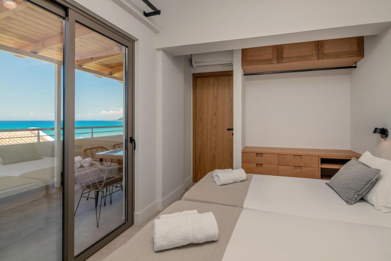 Paradise Elegant Apartments - Perfect Escape On The Beach Alykes  Exterior foto